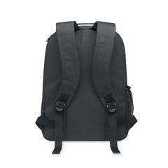 Vue Sac à dos isotherme RPET 300D - Coolpack de couleur noir| Krokrodeal