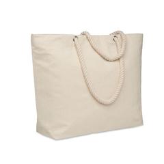 Vue Sac de plage en coton - Heaven de couleur marron| Krokrodeal