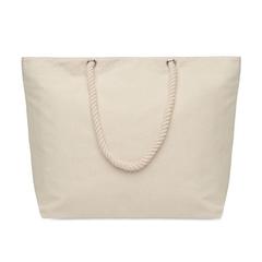 Vue Sac de plage en coton - Heaven de couleur marron| Krokrodeal