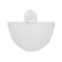 Vue Imperméable pour enfant - Ponchie de couleur blanc| Krokrodeal