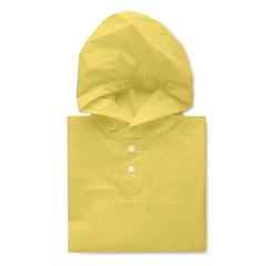 Vue Imperméable pour enfant - Ponchie de couleur jaune| Krokrodeal
