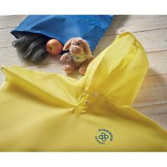 Vue Imperméable pour enfant - Ponchie de couleur jaune| Krokrodeal
