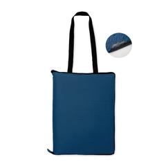 Vue Couverture pique-nique pliable - Pacam de couleur bleu| Krokrodeal