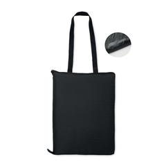 Vue Couverture pique-nique pliable - Pacam de couleur noir| Krokrodeal