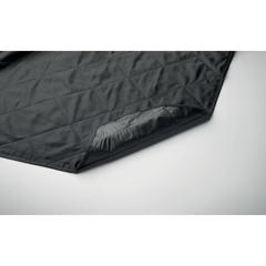 Vue Couverture pique-nique pliable - Pacam de couleur noir| Krokrodeal