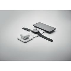 Vue Station de charge pliable - Orio de couleur blanc| Krokrodeal