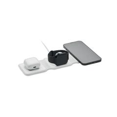 Vue Station de charge pliable - Orio de couleur blanc| Krokrodeal