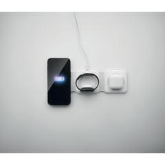 Vue Station de charge pliable - Orio de couleur blanc| Krokrodeal