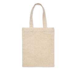 Vue Petit sac en coton 140 gr/m² - Chisai de couleur marron| Krokrodeal