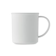 Vue Mug réutilisable 300 ml - Alas de couleur blanc| Krokrodeal