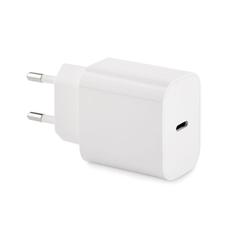 Vue Chargeur USB 20W 2 ports, prise EU - Plugme de couleur blanc| Krokrodeal