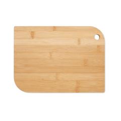 Vue Plateau repas en bambou - Leata de couleur marron| Krokrodeal