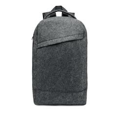 Vue Sac à dos pour ordinateur 13" - Llana de couleur gris| Krokrodeal