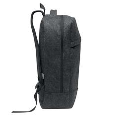 Vue Sac à dos pour ordinateur 13" - Llana de couleur gris| Krokrodeal