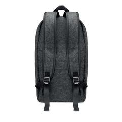 Vue Sac à dos pour ordinateur 13" - Llana de couleur gris| Krokrodeal
