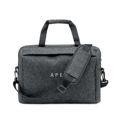 Vue Sac à dos pour ordinateur 15" - Plana de couleur gris| Krokrodeal