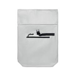 Vue Sac à dos enroulable - Irea de couleur blanc| Krokrodeal