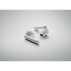 Vue Ecouteurs TWS - Sonora de couleur blanc| Krokrodeal