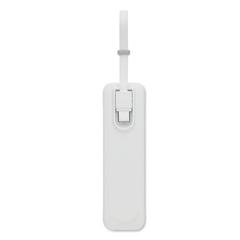 Vue Powerbank 5000 mAh avec COB - Powlight de couleur blanc| Krokrodeal