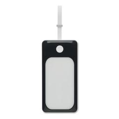 Vue Powerbank de 10000 mAh avec COB - Powlight + de couleur blanc| Krokrodeal