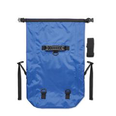 Vue Sac à dos enroulable étanche - Scubaroll de couleur bleu| Krokrodeal