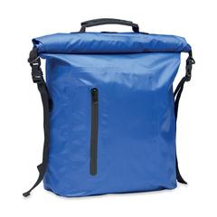 Vue Sac à dos enroulable étanche - Scubaroll de couleur bleu| Krokrodeal