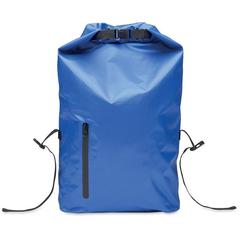 Vue Sac à dos enroulable étanche - Scubaroll de couleur bleu| Krokrodeal