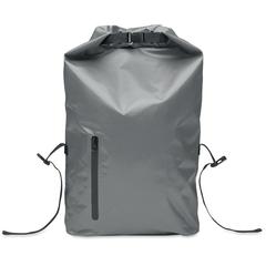 Vue Sac à dos enroulable étanche - Scubaroll de couleur gris| Krokrodeal