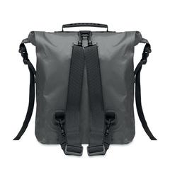 Vue Sac à dos enroulable étanche - Scubaroll de couleur gris| Krokrodeal