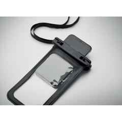 Vue Pochette étanche pour smartphon - Smag de couleur noir| Krokrodeal
