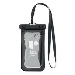 Vue Pochette étanche pour smartphon - Smag de couleur noir| Krokrodeal