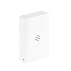 Vue Powerbank sans fil 4000 mAh - Acapow de couleur noir| Krokrodeal