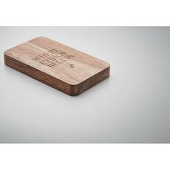 Vue Powerbank sans fil 4000 mAh - Acapow de couleur noir| Krokrodeal