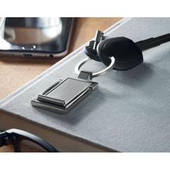 Vue Porte-clé pour téléphone - Stanrin de couleur gris| Krokrodeal