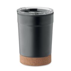 Vue Gobelet double paroi 300ml - Nomu de couleur noir| Krokrodeal