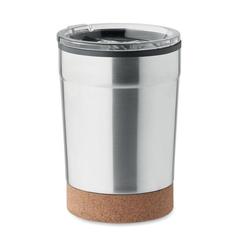 Vue Gobelet double paroi 300ml - Nomu de couleur gris| Krokrodeal