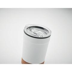 Vue Gobelet double paroi 300ml - Nomu de couleur gris| Krokrodeal