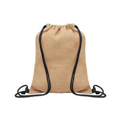 Sac à cordon en jute - Fukuro publicitaire pas cher