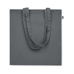 Vue Sac shopping en coton bio - Bente colour de couleur gris| Krokrodeal