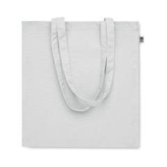 Vue Sac shopping en coton bio - Bente colour de couleur blanc| Krokrodeal