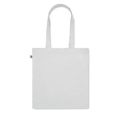 Vue Sac shopping en coton bio - Bente colour de couleur blanc| Krokrodeal