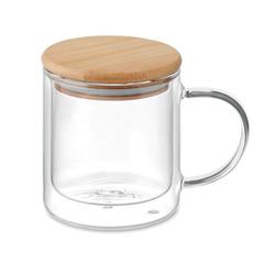 Mug en verre double paroi 300ml - Farbi publicitaire pas cher
