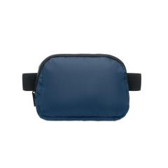 Vue Sac banane en polyester 300D - Toshi de couleur bleu| Krokrodeal