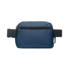 Vue Sac banane en polyester 300D - Toshi de couleur bleu| Krokrodeal