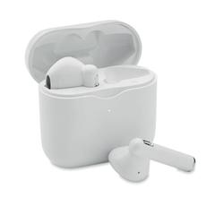 Vue Ecouteurs TWS et base de charge - Oreta de couleur blanc| Krokrodeal