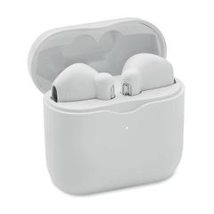 Vue Ecouteurs TWS et base de charge - Oreta de couleur blanc| Krokrodeal