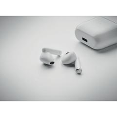 Vue Ecouteurs TWS et base de charge - Oreta de couleur blanc| Krokrodeal