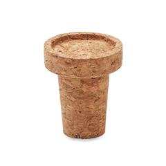 Vue Bouchon de bouteille en liège - Tipas de couleur marron| Krokrodeal
