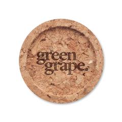 Vue Bouchon de bouteille en liège - Tipas de couleur marron| Krokrodeal