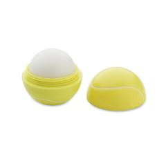 Vue Baume à lèvres balle de tennis - Tennis de couleur jaune| Krokrodeal